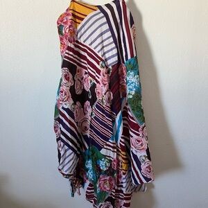 Spaghetti Strap Handkerchief Hem Dress